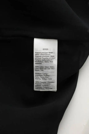 Manteau Lacoste Noir en Laine