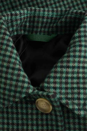 Manteau Lacoste Vert en Laine