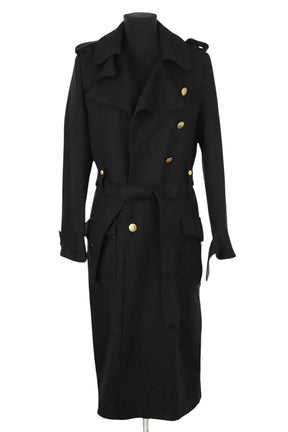 Manteau Laurence Bras Noir en Laine, taille S - Seconde Main