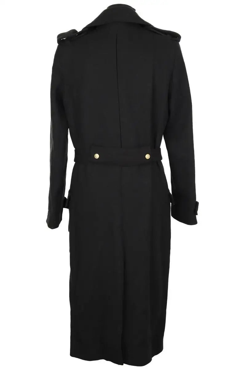 Manteau Laurence Bras Noir en Laine