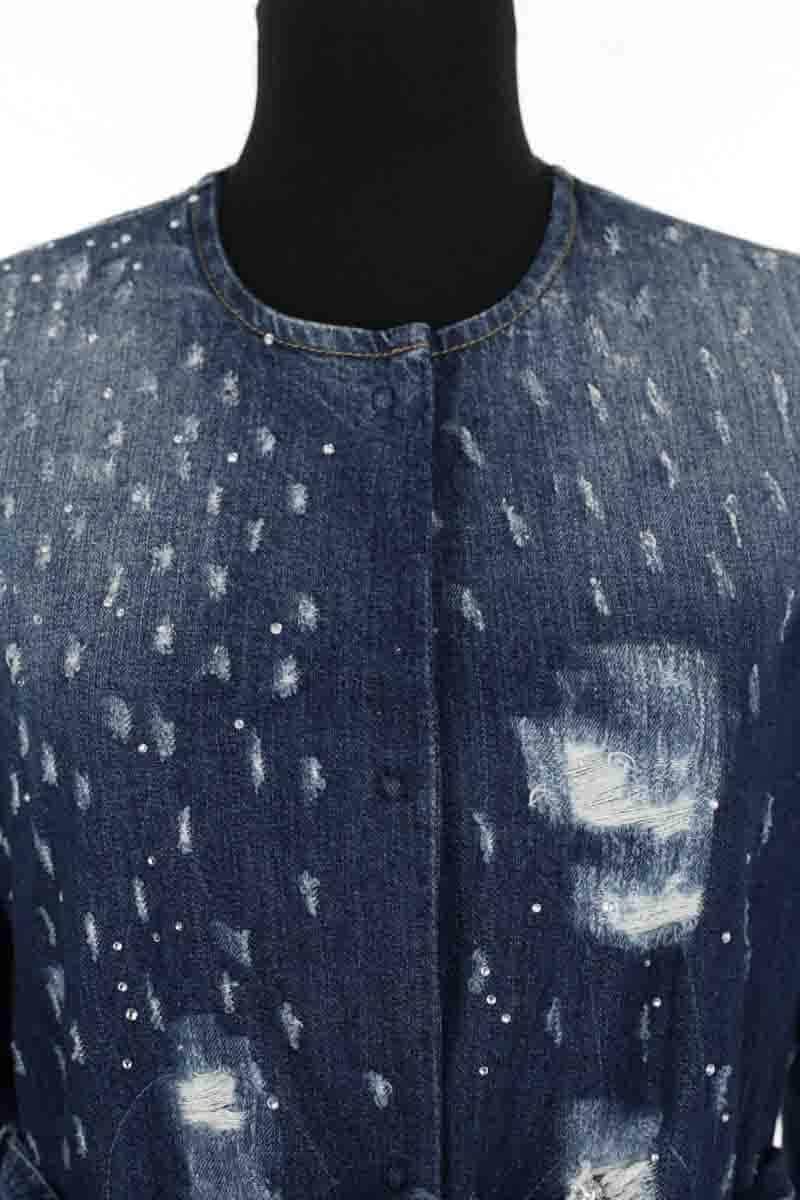 Manteau Liu Jo Bleu en Coton