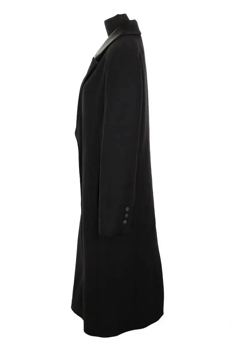 Manteau Loulou Studio Noir en Laine