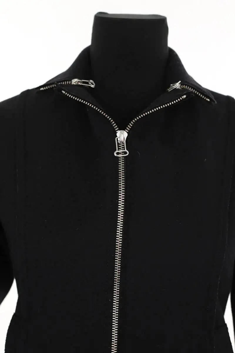 Manteau Maison Martin Margiela Noir en Laine