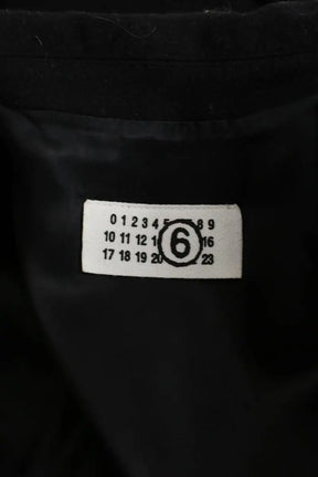 Manteau Maison Martin Margiela Noir en Laine