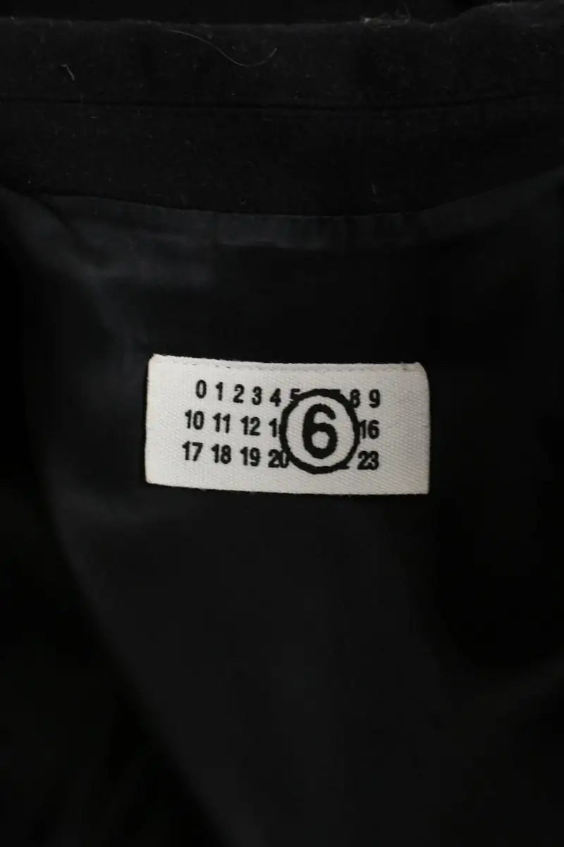 Manteau Maison Martin Margiela Noir en Laine