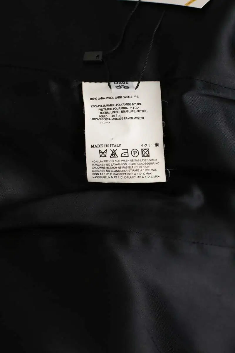 Manteau Maison Martin Margiela Noir en Laine