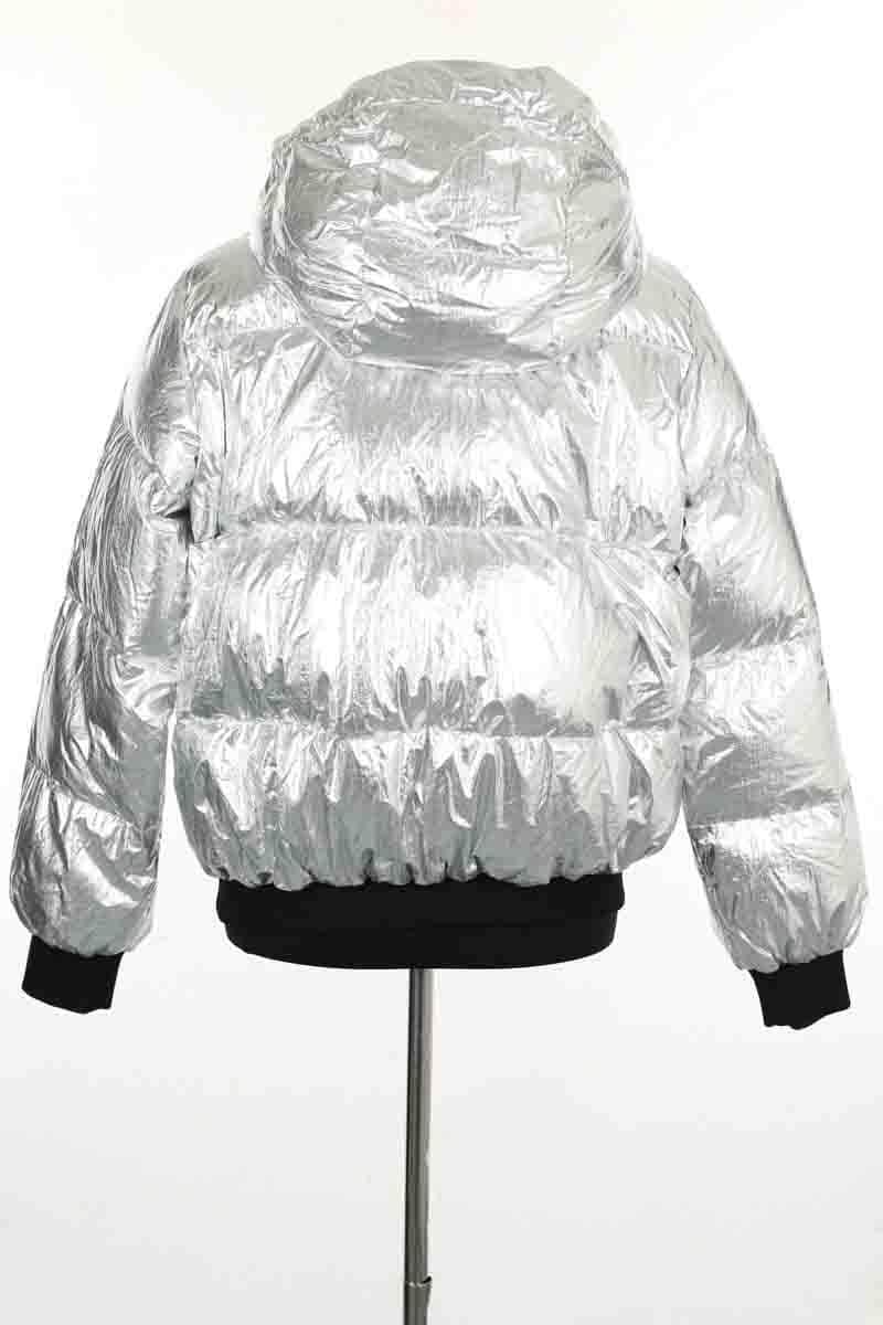 Manteau Maje Argent en Synthétique