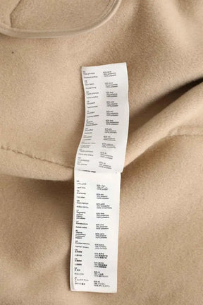 Manteau Maje Beige en Laine