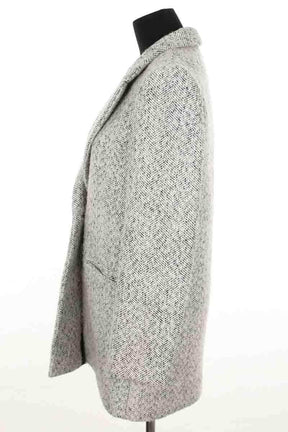 Manteau Maje Gris en Polyester