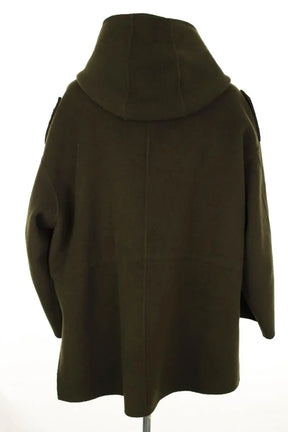 Manteau Maje Kaki en Laine