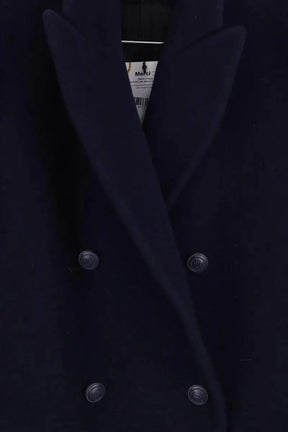 Manteau Maje Marine en Laine