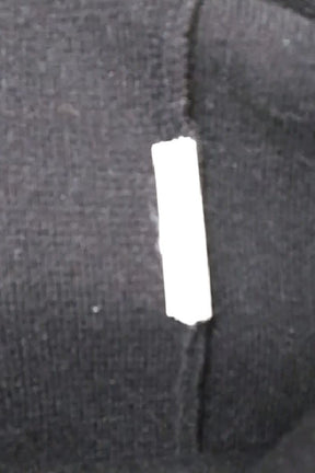 Manteau Maje Noir en Coton