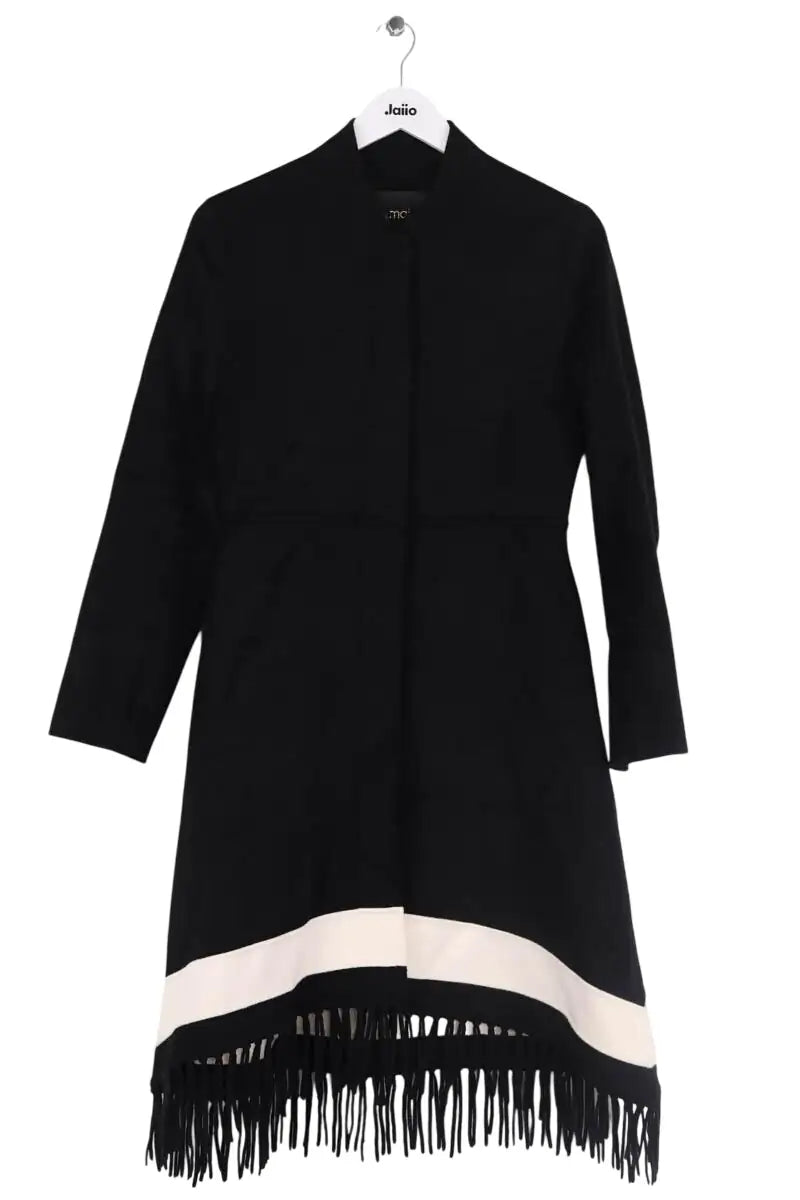 Manteau Maje Noir en Laine, taille S - Seconde Main