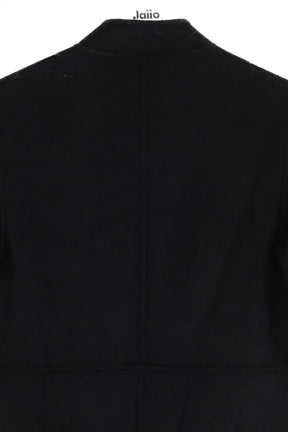 Manteau Maje Noir en Laine
