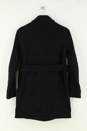 Manteau Maje Noir en Synthétique