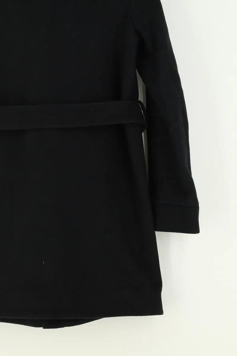 Manteau Maje Noir en Synthétique