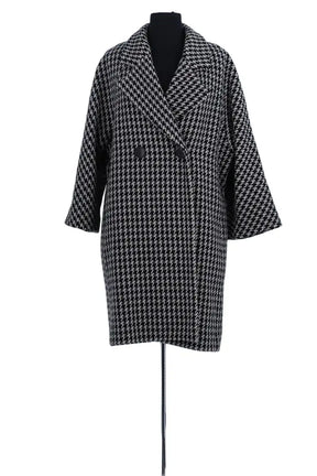 Manteau Maje Noir en Viscose, taille XS - Seconde Main