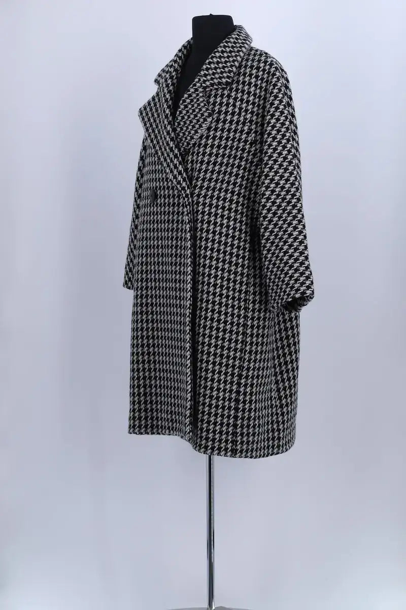 Manteau Maje Noir en Viscose