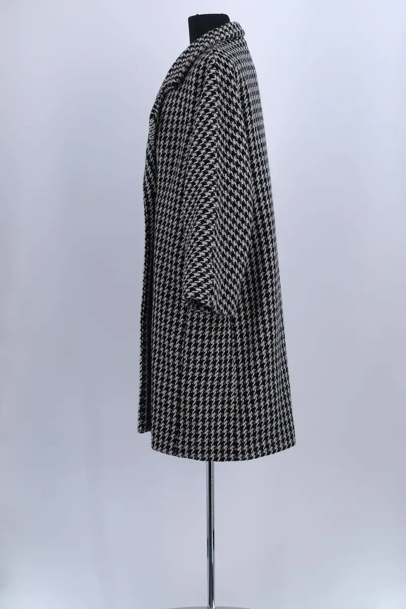 Manteau Maje Noir en Viscose