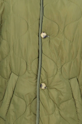 Manteau Maje Vert en Coton