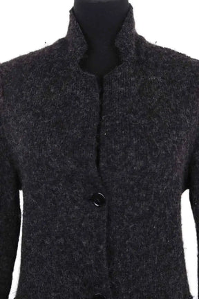 Manteau Majestic Filatures Anthracite en Laine