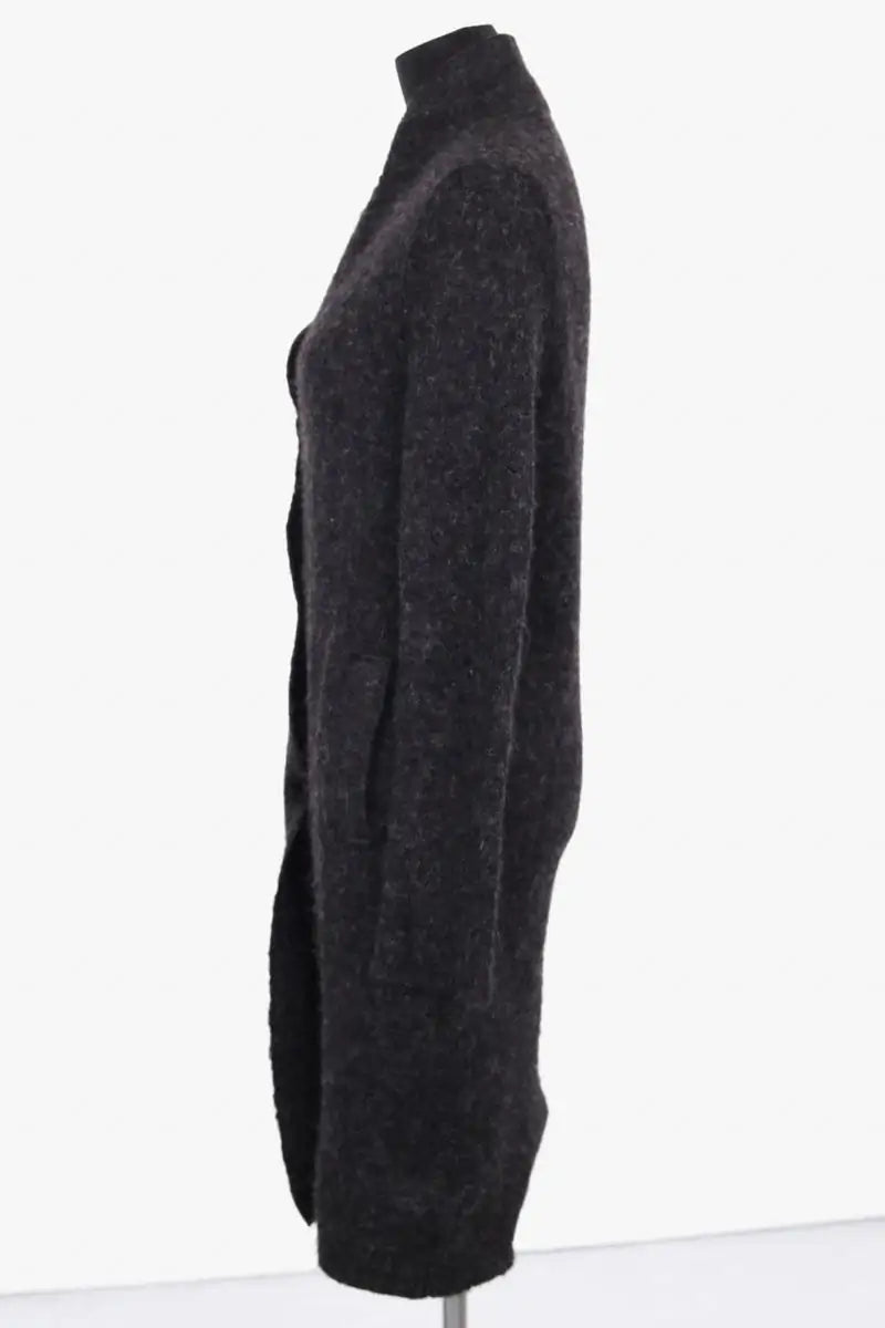 Manteau Majestic Filatures Anthracite en Laine