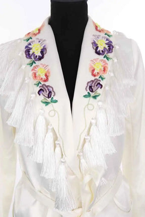 Manteau Manoush Blanc en Synthétique