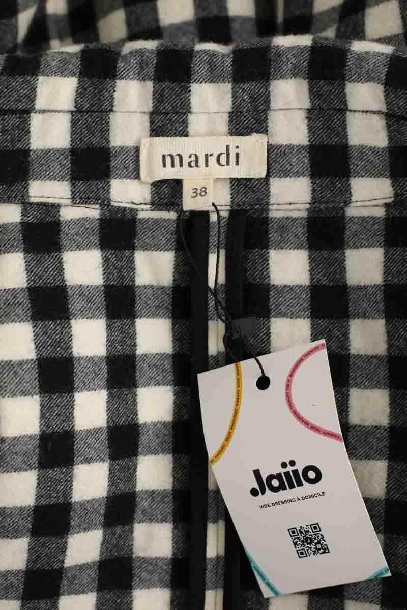 Manteau Mardi Éditions Noir en Laine