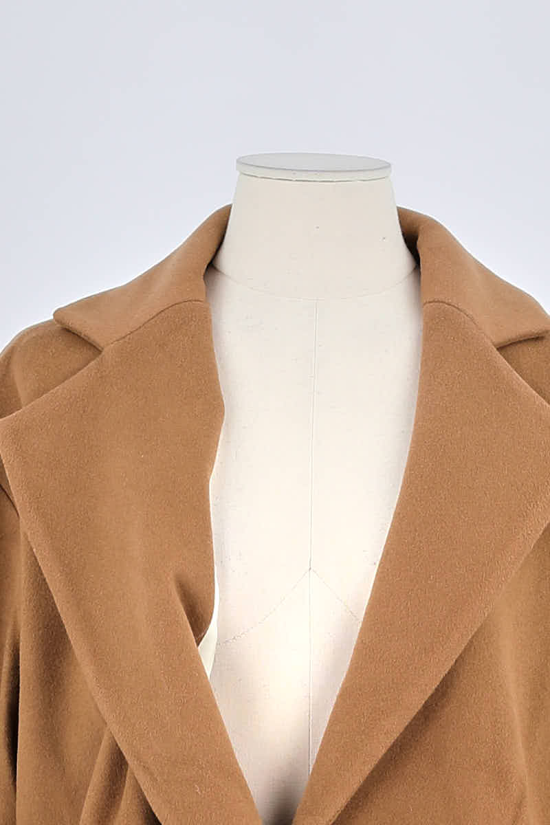 Manteau Margaux Lonnberg Marron en Laine