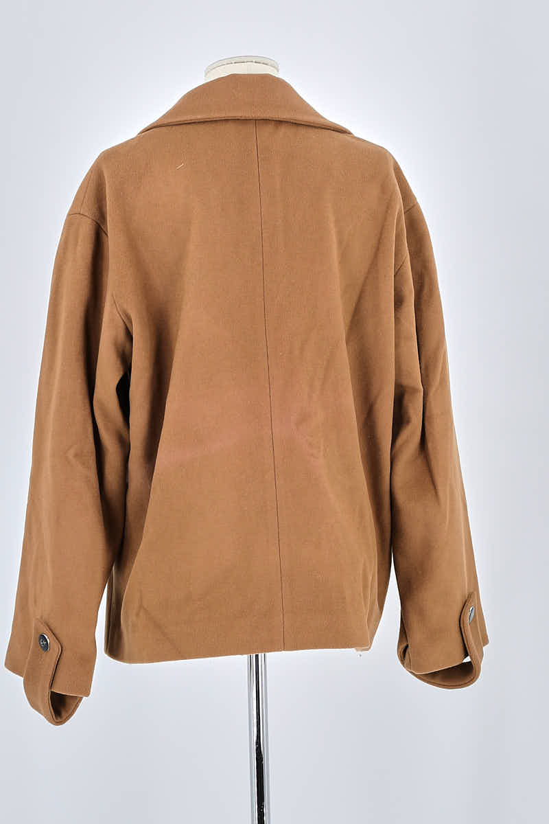 Manteau Margaux Lonnberg Marron en Laine