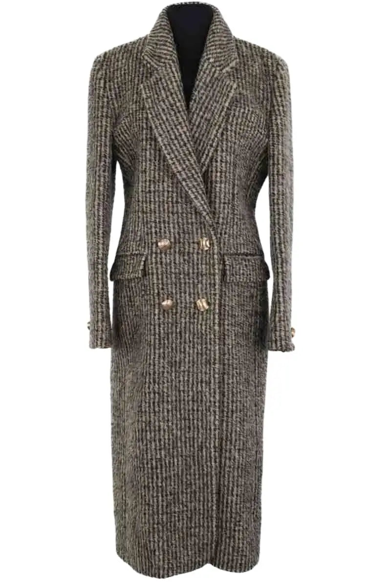 Manteau Martin Martin Gris en Laine, taille XS - Seconde Main