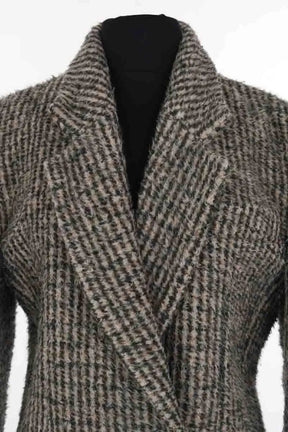 Manteau Martin Martin Gris en Laine