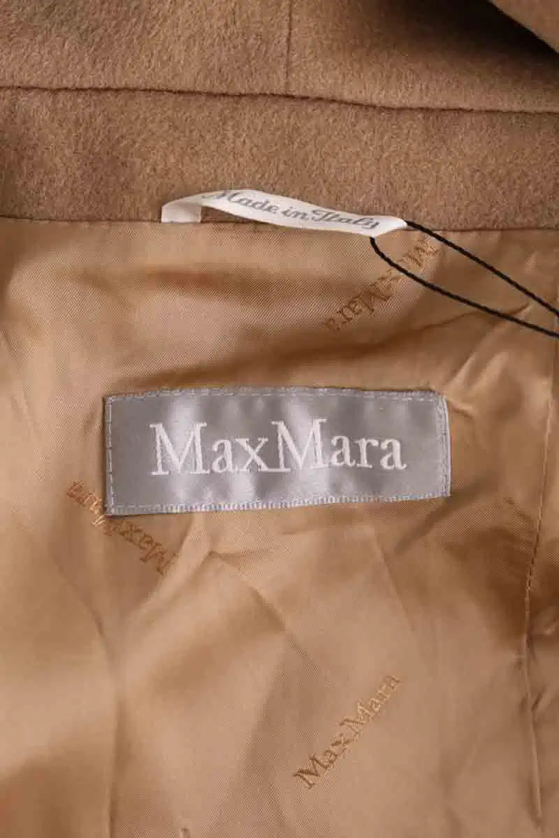 Manteau Max Mara Camel en Cachemire