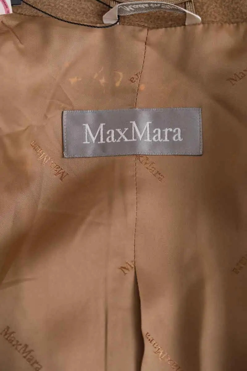 Manteau Max Mara Camel en Laine