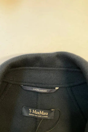 Manteau Max Mara Marine en Laine