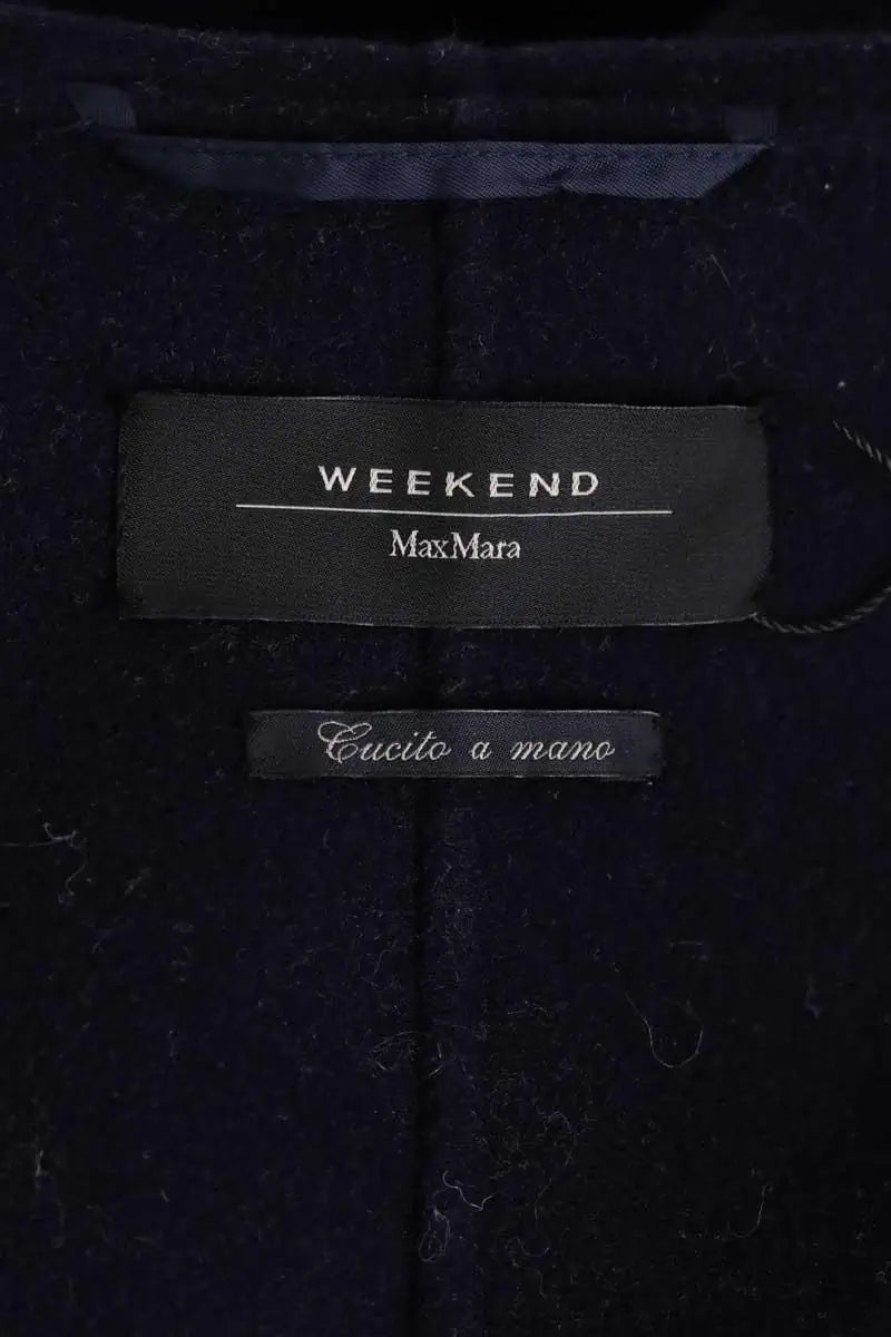 Manteau Max Mara Marine en Laine