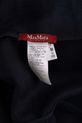 Manteau Max Mara Marine en Viscose