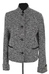 Manteau Max Mara Noir en Synthétique, taille L - Seconde Main