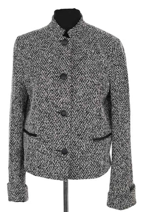 Manteau Max Mara Noir en Synthétique, taille L - Seconde Main