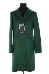 Manteau Max Mara Vert en Laine, taille L - Seconde Main
