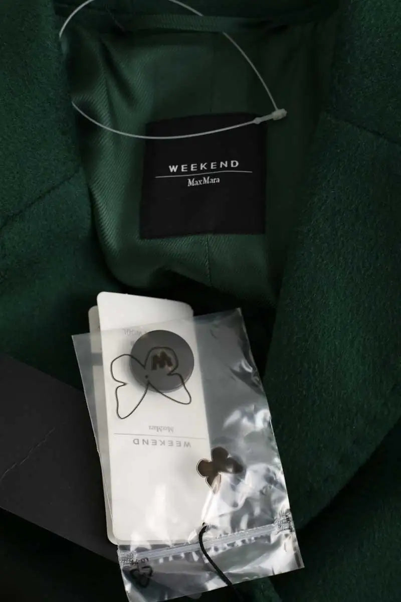 Manteau Max Mara Vert en Laine