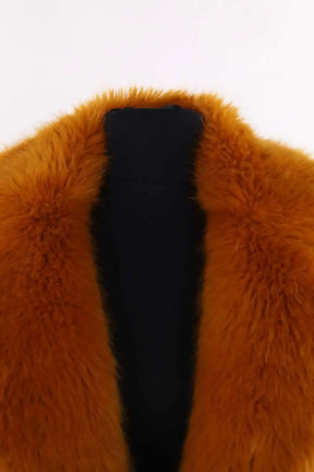 Manteau Michael Kors Orange en Fausse fourrure