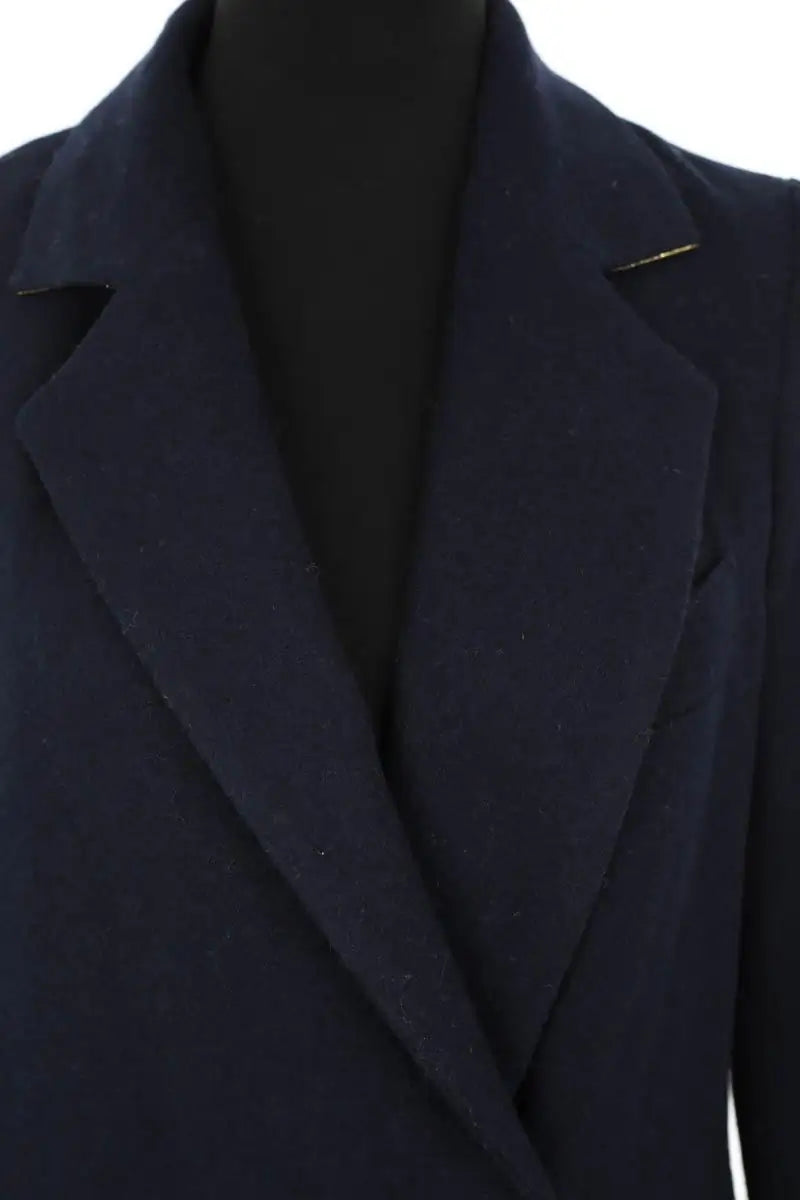Manteau Modetrotter Bleu en Laine