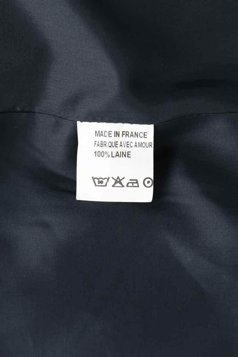 Manteau Modetrotter Bleu en Laine