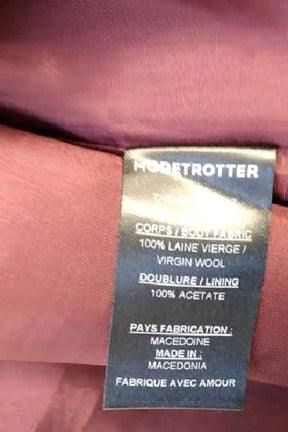Manteau Modetrotter Marron en Laine
