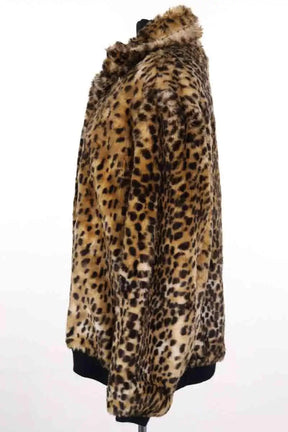 Manteau Modetrotter Yote Marron en Synthétique