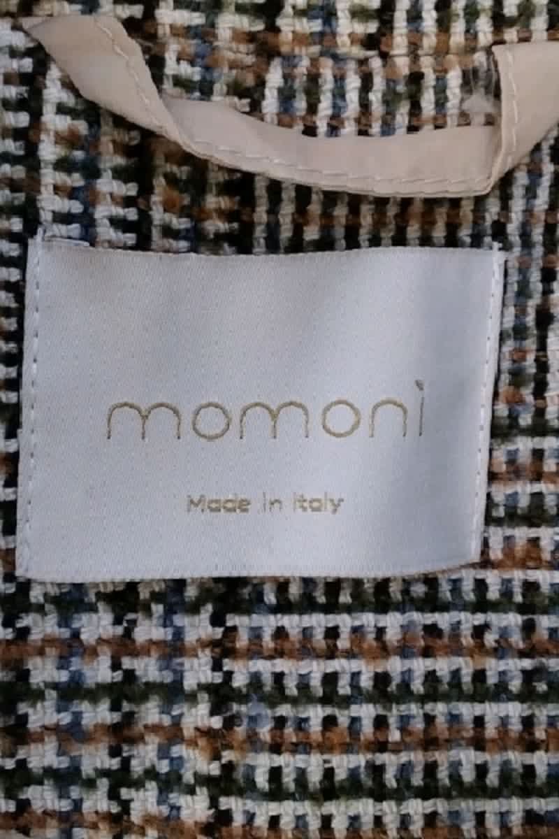 Manteau Momoni Marron en Coton