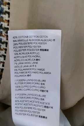 Manteau Momoni Marron en Coton