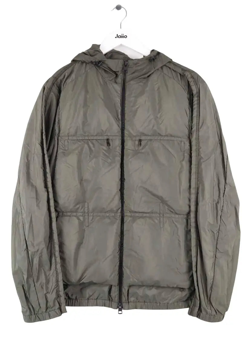 Manteau Moncler Kaki en Synthétique, taille M - Seconde Main