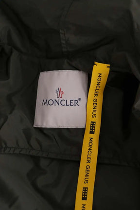 Manteau Moncler Kaki en Synthétique